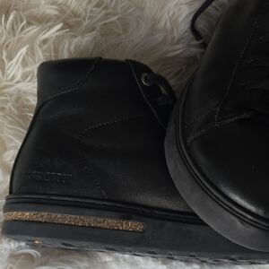 Birkenstock Black Leather Sneakers
